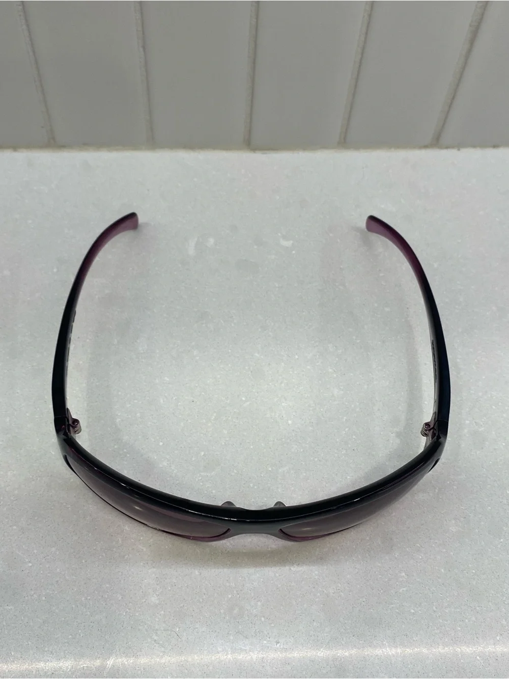 VINTAGE SMITH POLRIZED TLT OPTICS METHOD - Purple FADE - SUNGLASSES - EUC